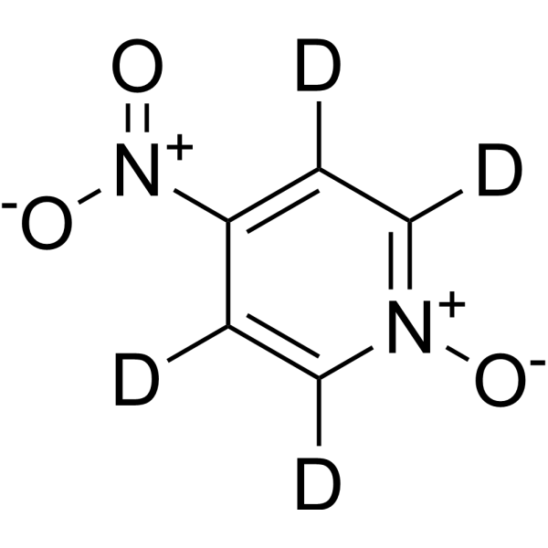 4-Nitropyridine N-oxide-d4 119673-94-8